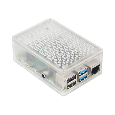 China Raspberry Pi 4 B Raspberry Pi 4 Case with Fan and Heatsink Raspberry Pi 4 Box with Fan (Black with Fan) for sale