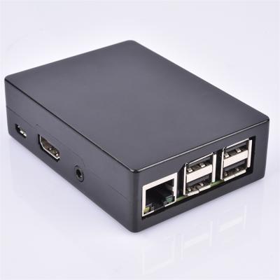 China Hot Sales 3B+ Custom Oxidized Raspberry Pi 3 Aluminum Alloy Raspberry Pi 3 Case With Fast Delivery for sale