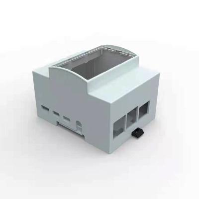 China Raspberry Pi 4 B Factory Hot Sale ABS Plastic Din Case For Raspberry Pi 4 for sale