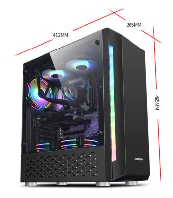 China With Side Panel Window Factory Price Cheap Computer Cases And Towers Case Gamer With Trade Assurance for sale