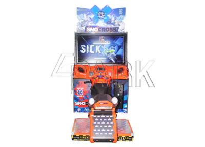 China SNO CROSS hot sale motorbike simulator video arcade coin operated racing car game machine for sale