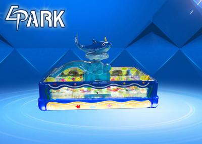 China 3d clear fishing pond kiddies entertainment game machine for sale