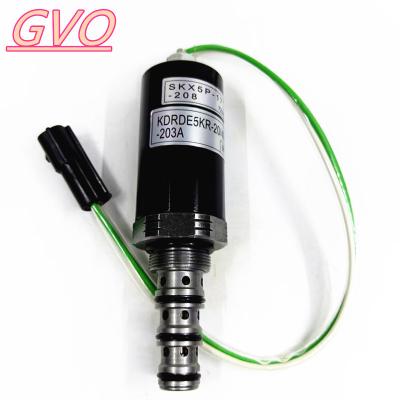 China KDRDE5KR-20 40C07-203A Solenoid Valve For Kobelco SK60-3 SK200-2 for sale