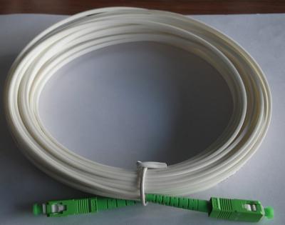 China FTTH-Faser-Fleckenkabel, ftth flaches Transceiverkabelverbindungskabel, SC/APC-SC/APC zu verkaufen