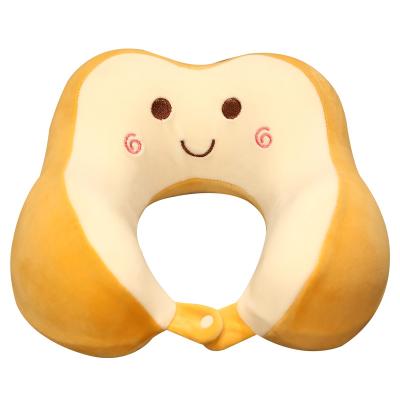 China Neck Travel Customized Logo Travel Pillow Memory Cotton Hump Rise U Shaped Neck Pillow for sale