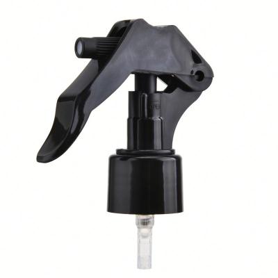 China Non Spill Plastic Bill Plastic Black Trigger Pump Bottle Dispenser Mini Trigger Sprayer for sale