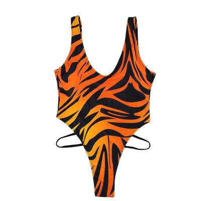 China 2021 Wholesale Flame Breathable Swimwear Sexy One Piece Swimsuit for sale