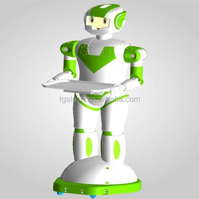 China 2019 High Quality Restaurant Bar Cafe Service Robot, Delivery Robot, Humanoid Robot Waiter zu verkaufen