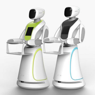 China Made In China restaurant delivery food human service intelligent humanoid waiter robot zu verkaufen