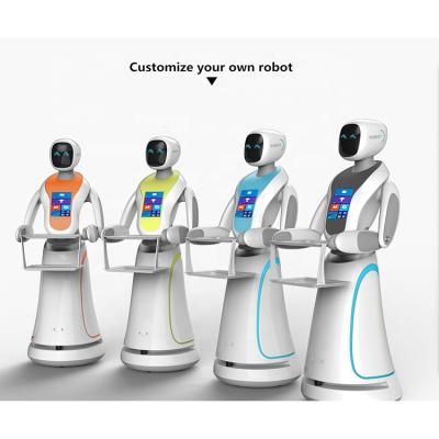 China Favorable price newest design factory selling automatic service robot waiter for sale