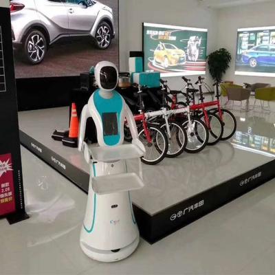 China New Restaurant Service Type Restaurant Service Robot Can Replace Manual Service Robot for sale