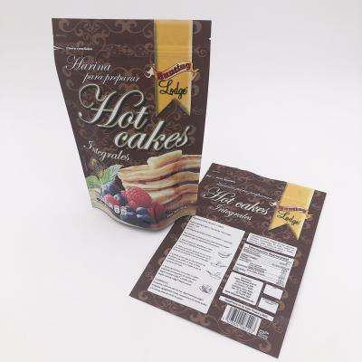 China Hot Barrier Food Cakes Bread Packaging Bag With Zipper for sale