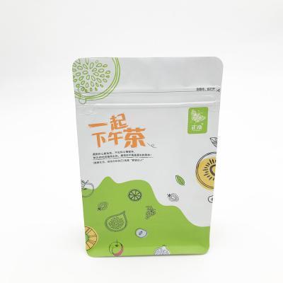 China Custom Barrier Plastic Bag For Tea Stand Up Coffee Zipper Pouch for sale