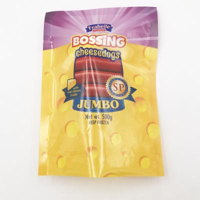 China Custom Printed Barrier Snack Food Packaging Bag With High Quality For Sausage for sale