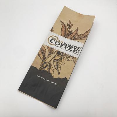 China Custom Barrier 16oz Coffee Foil Pouch Coffee Packaging Bags Side Gusset Printing Coffee Bag for sale