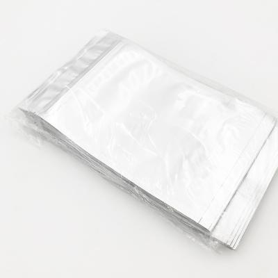 China Silver Barrier Pouch Mylar Ziplock Bags Foil Packaging Bags With Smell Proof Packaging for sale