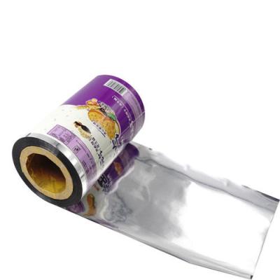 China Custom Printed Roll Food Moisture Proof Laminated Roll Film Roll Film for sale