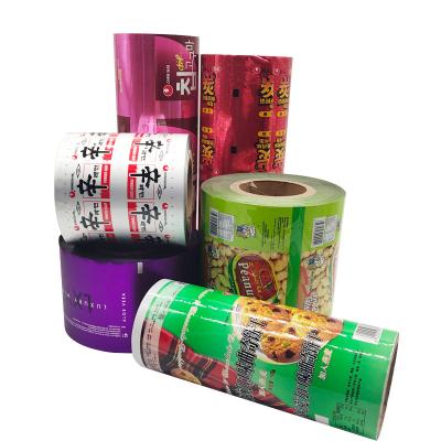 China Moisture Proof Flexible Packaging Film Chocolate Food Wrapping Custom Printed Roll Film for sale