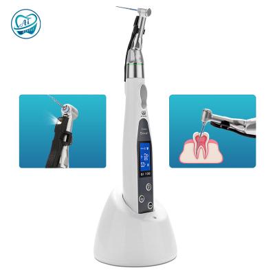 China AI-Endo-TA Endo Motor With LED Steel Dental Smart Cordless Lamp 16:1 Standard Against Angle Handpiece Endodontic Root Canal Treatment for sale