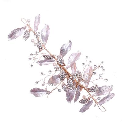 China Europe and America rhinestone wedding ornament luxurious personality hair accessories bridal hair tiara for sale