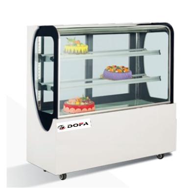 China Single-temperature Bakery Cake Display Stands/Cake Showcase Refrigerator/Commercial Cake Freezer Display Refrigerator for sale