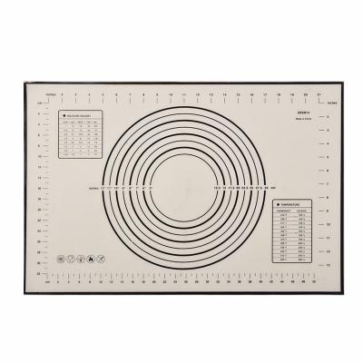 China Sustainable Baking And Pastry Tools Soft Dough Or Cookie Food Grade Silicone Baking Mat 60x40 for sale