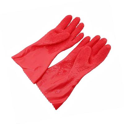 China Kitchen Instruments Food Grade Silicone Fruit Peel Quick Potato Cleaning Gloves for sale