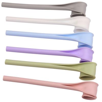 China Silicone / Silicon BPA Free Sustainable Food Grade Reusable , Openable And Washable Straws for sale