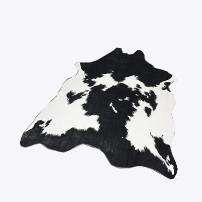 China New Modern 2019 Nordic Style Cowhide Rugs And Blankets Rugs Faux Cowhide Blankets for sale