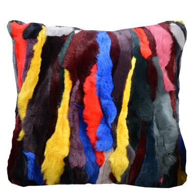 China Wholesale Anti-static Luminous Pillow Case Pillow Color Cushion Floor Cushion Fur Filling Cushion for sale