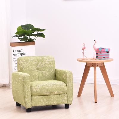 China Beautiful Simple Wooden Kids Single Sofa, Kids Fabric Sofa, Wooden Sofa Furniture for sale