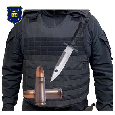 China Lightweight Shenzhou Level 1 Level IIIA 9mm .44mag+ KR1 Bulletproof 24J Bullet Proof Vest Hit and Cut Resistant Products for sale