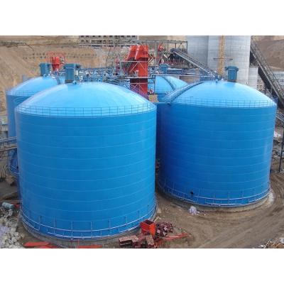 China Building material stores welded steel silo widely used for cement fly ash slag slag powder storage for sale