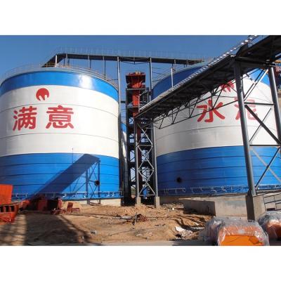 China Steel Vertical Building Material Stores Storage Silo With 1000 Ton~90000 Ton Capacity for sale