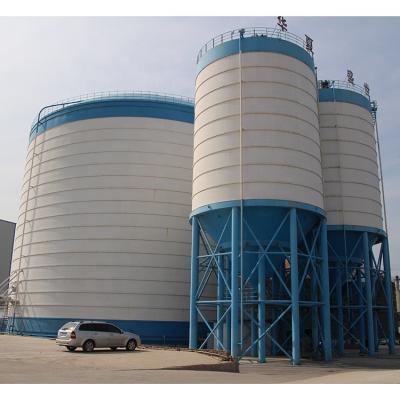 China Building material stores factory direct 1500 tons cement silo for sale in concrete mixing station for road construction price for sale