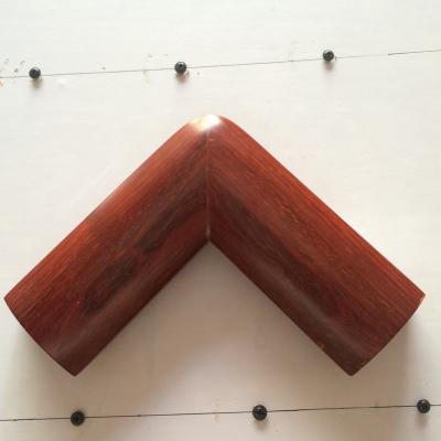 China Retro Style Simple High Quality Modern Wooden Photo Frame Red Pear Picture Frame Shape for sale