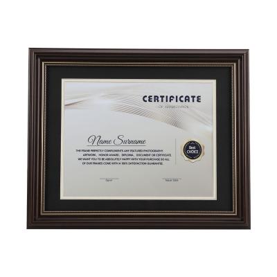 China Modern Hot Sale Wholesale 11x14 Graduation Certificates Document Custom Wooden Diploma Frame From Amazon for sale