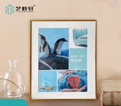 China China Manufacturer Customized Rectangular Simplicity Wood Decor Collage Photo Frame for Table Top and Wall Hanging for sale