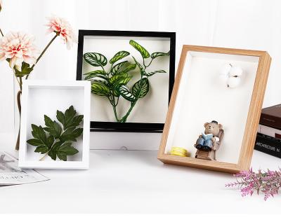 China Modern High Quality Factory Custom 3D Shadow Box Photo Frames Available In Various Sizes for sale