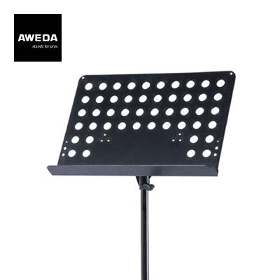 China AWEDA Orchestra Steel Lightweight Music Stand, with Perforated Desk >> OX Lite E for sale