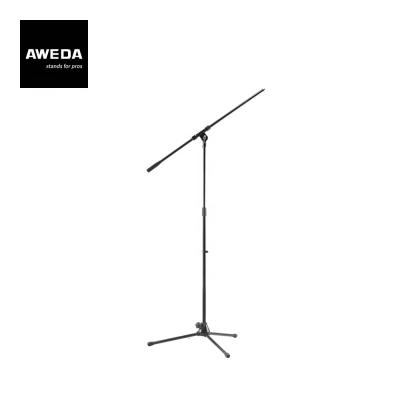 China AWEDA Aluminum Tripod Microphone Stand with Die-Cast Joint and Bottom for sale