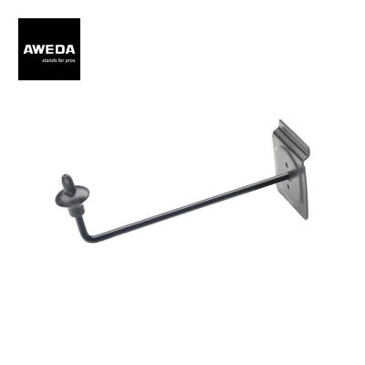 China AWEDA Steel Cymbals Display Rack for Slat Wall Cymbals Wall Mount, Long for sale