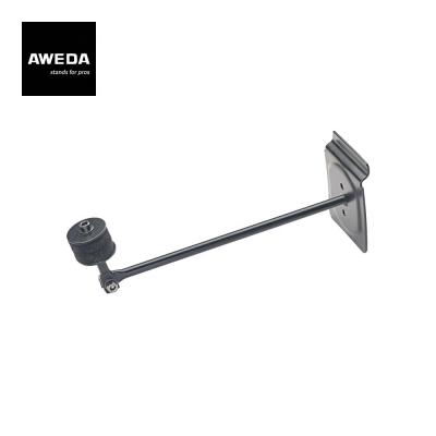 China AWEDA Steel Adjustable Cymbals Display Rack For Slat Wall , Short for sale