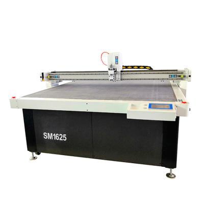 China 1625 Rubber Gasket Industry Cutting Machine Felt Vibrating Knife Cutter 380V for sale