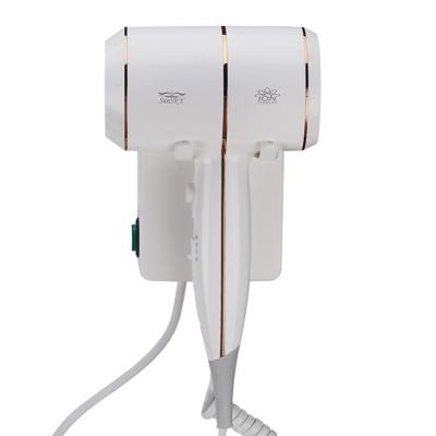 China Hot Selling Ionic Bathroom Wall Mount Hair Dryer For Hotel for sale