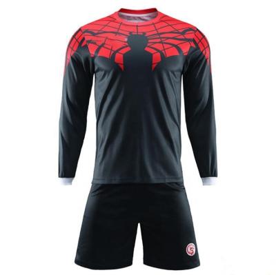 China Shirts & Tops Customized Team Set Men Red And Blue Long Sleeve Sublimation Soccer Jersey Football Shirt for sale