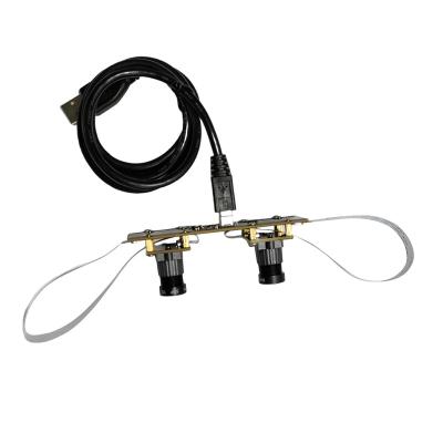 China Lens Position Can Be Fixed Many FPC Cables USB2.0 Camera Module 1520p Hot Selling TWO EYE Soft Camera for sale