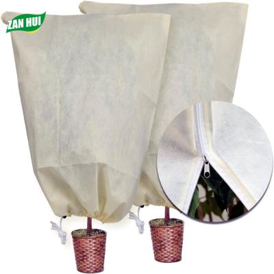 China Breathable Plant Bag Antifreeze Blanket Anti-Aging Protective Nonwoven Plant Covers for sale