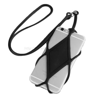 China Promotional Gifts/Souvenirs Good Quality Silicone Lanyard Mobile Phone Hot Selling Wholesale Holder for sale