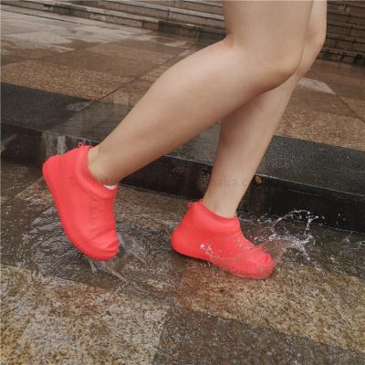 China Factory Recyclable Product Cheap Floding Silicone Cover For Footwear Rubber Boot Kids Shoe Raincoat In Stock for sale